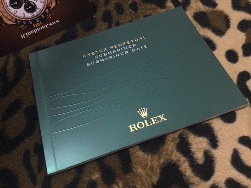 2013 italien rolex booklet - rolex,