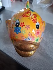 Pomme Pidou The Original Fisch gelb mit Schmetterlinge