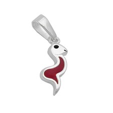 Anhänger 16x6mm Schlange