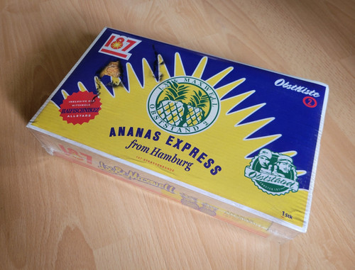 Obstkiste ananas express - ananas,