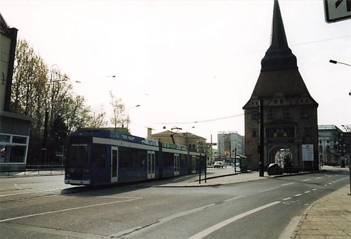 Foto tram rostock steintor - foto,