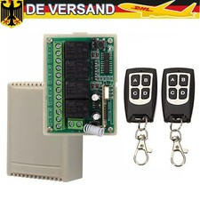 DC 12V 433MHz Drahtloser 4