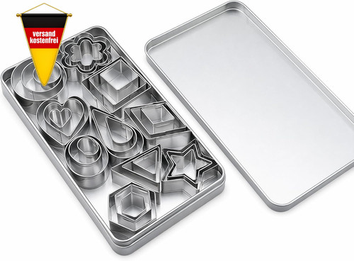 Mini edelstahl keksausstecher - mini, edelstahl-keksausstecher