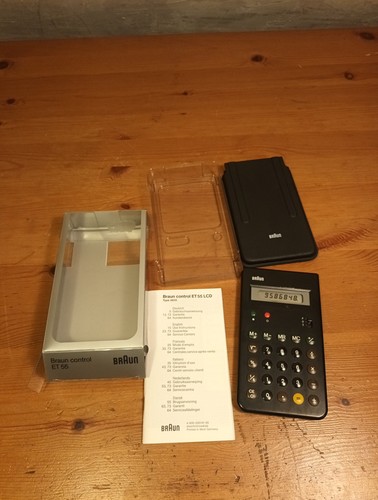 Braun taschenrechner typ 4835 - taschenrechner,