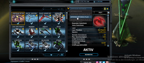 Darkorbit starter mit seltenem - darkorbit,