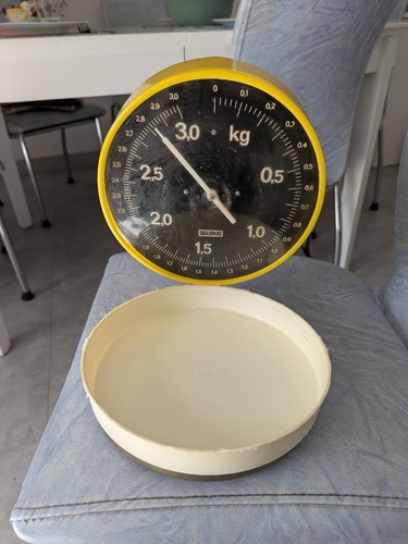 Ddr solidus küchenwaage gelb - solidus,