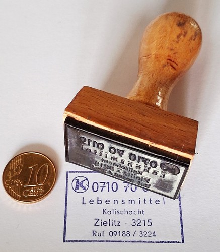 Alter ddr stempel - (s113),