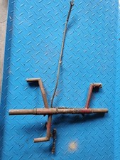 Fußrasten Anlage Husqvarna Model 31 Komplett Original