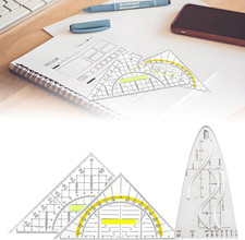 Geometrie-Dreieck Set mit