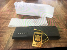 Schwarzes Leder Etui für