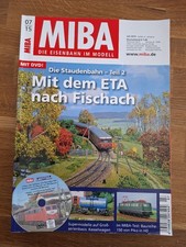1 Miba 07/2015 Mit dem ETA nach Fischach fast Neu mit DVD.