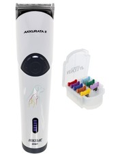 AESCULAP Akkurata 2 GT407 Akku Hunde Schermaschine + 8x Metallaufsätze (GTA150)