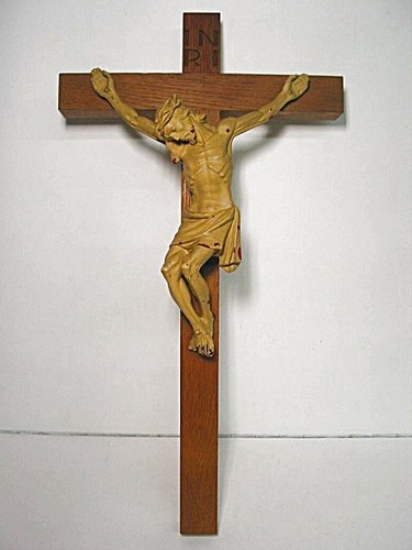 Altes wandkreuz kreuz - 25),