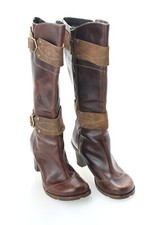 TIMBERLAND Absätze Damen US 9 Echtes Leder Mit Reißverschluss