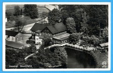 Jonsdorf 1939 - Hotel Gondelfahrt mit Gondelteich - Zittauer Gebirge - AK 363