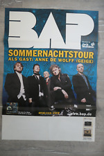 BAP...Sommernachtstour mit Anne de Wolff ...Original Tour-Poster