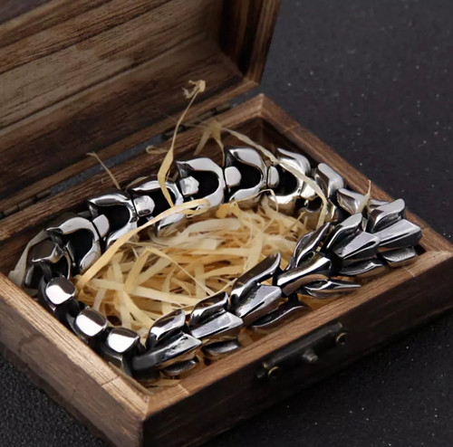 Armband edelstahl massiv - armband,