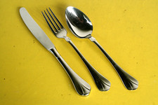 WMF HEIDELBERGER BANKETT - Cromargan - 1 (von 4) TAFELBESTECK-Sets -3-teilig
