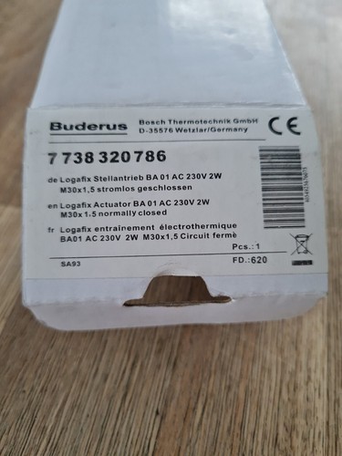Buderus logafix stellantrieb - buderus,