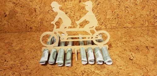 Tandem geldgeschenk geburtstag - tandem,