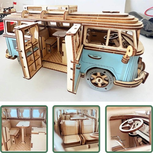 Holzpuzzle diy - 3d, –