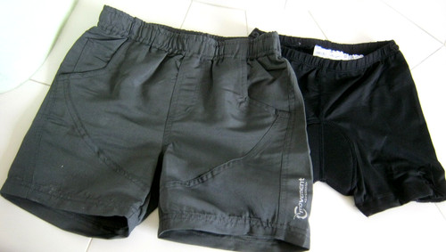 Fahrradhose mit polster - mit, u