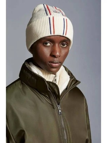 Moncler wollmütze logo - moncler, patch
