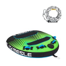 Mesle Tube Set Vapor mit Leine 2 - 3 Personen Wassersport Funtube Boot, Wasserre