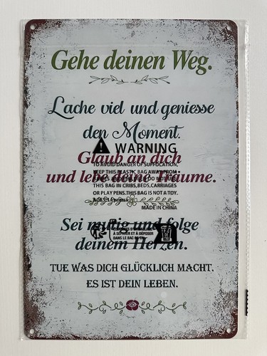 Retro blechschild vintage - retro, blechschild,