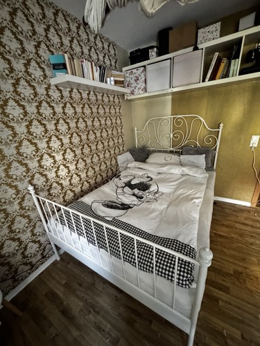 Bettgestell leivrik von ikea - bettgestell,
