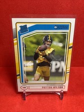 Payton Wilson Donruss 2024 Rated Rookie Pittsburgh Steelers 