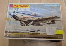 Matchbox - Flugzeug - Modellbausatz - Kit - NA-P 510 Mustang - OVP - Vintage