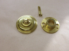 Tür Klingel Messing NEU rund