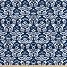 Damast Satin Stoff als