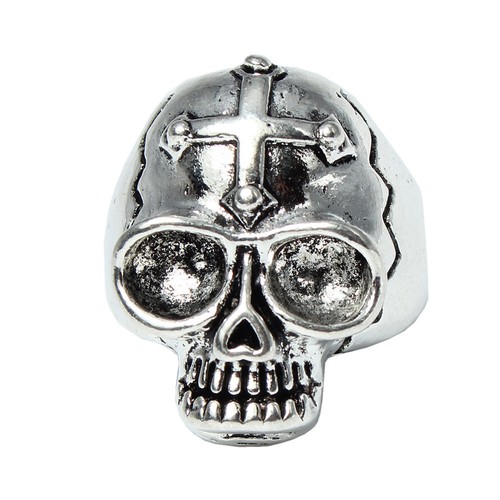 Edelstahl ring totenkopf - edelstahl,