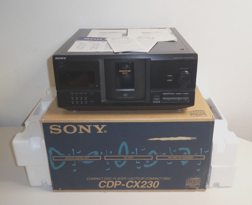 Sony cdp cx230 mega - sony,