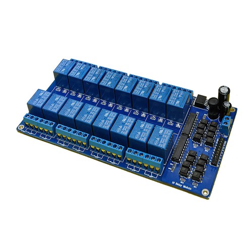 Kanal relais 12v low - 16, level