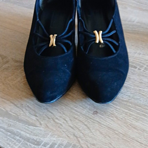 Damen pumps wildleder schwarz - damen,