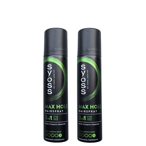 Syoss max hold - hold, "mega