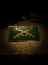 Abzeichen mit gekreuzten