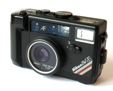 Nikon L35 AWAF analoge Amphinien-Kamera      - funktionstüchtig ! -