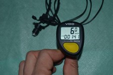 seltenes RETRO vintage 90-er Radtacho Fahrradcomputer VDO touring samt Zubehör