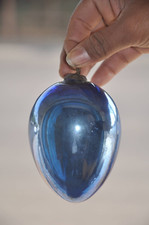 Vintage 4.25 " Kobaltblau Ei /