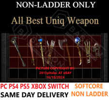 ✅PC PS4 PS5 XBOX SCHALTER✅KEINE LEITER All Uniq Weapon DIABLO 2 RESURRICTED D2R ARTIKEL