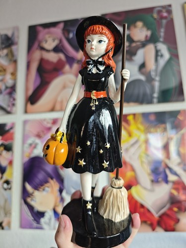 Halloween deko hexe mit - halloween,