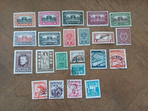 Briefmarken österreich - 22,
