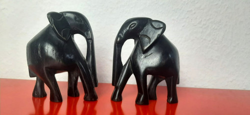 Holz elefant figuren - 2,