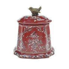 Dose Messing Porzellan