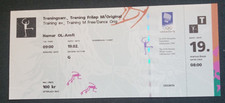 Orig ticket olympische - orig.,