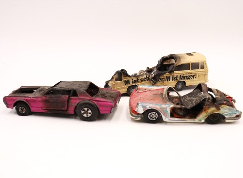 Diorama brandunfall matchbox - brandunfall,